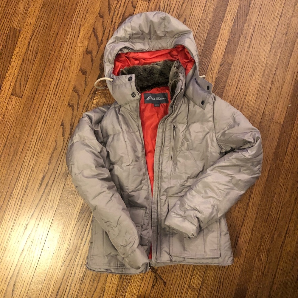 Eddie Bauer Goose Down Jacket | Size Small